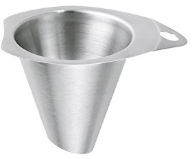 Zassenhaus 36992 Entonnoir, Acier Inoxydable, Argenté, 6,5 x 6,5 cm
