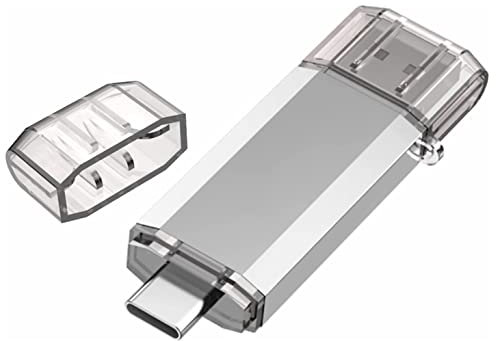 RAOYI Clé USB C 64Go Dual, Clef USB 3.0 et Type C 64 Go OTG Flash Drive pour MacBook Google Chromebook Pixel, Smartphone Samsung Galaxy S8, Huawei P20 Matebook