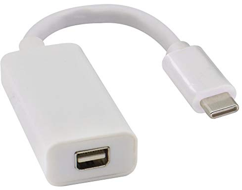 zdyCGTime USB C3.1 zu Mini DP/Displayport Adapterkabel,Typ C Stecker zu DP Buchse 4K@60Hz,USB C zu DP Audio und Video geflochtenes Kabel,kompatibel mit USB-C Telefon Tablet.(1Stück)