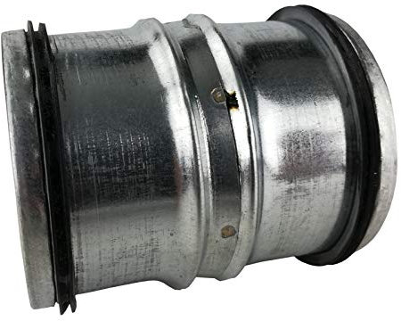 Verbinder Lüftungsschlauch Luftverteilerschauch zentrale Lüftungsanlage 75 mm