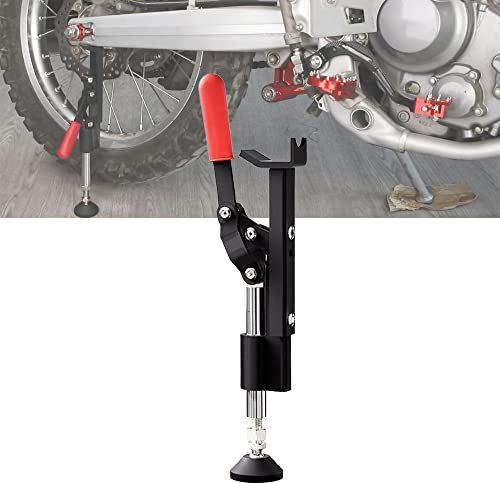 JFG RACING Motorcycle Portable Lift Stand,Foldable Front Rear Wheel Stand,Adjustable Height Wheel Cleaning Tire Washing Stand for Motorcycles Dirt Bikes