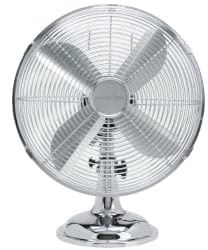 VENT.TAVOLO 35W DIAM.30CM 3VEL CHROME