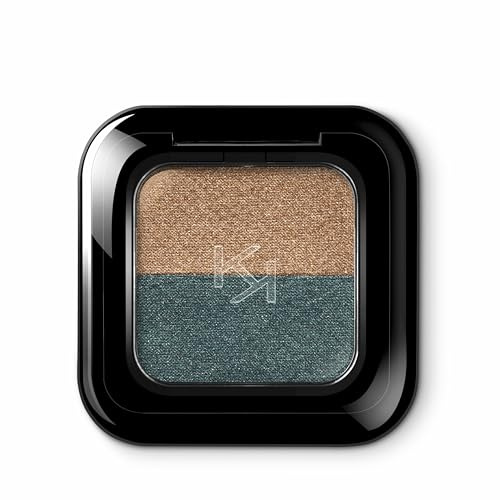 KIKO Milano Bright Duo Eyeshadow 15, Lidschatten Duo mit satten und intensiven Farben