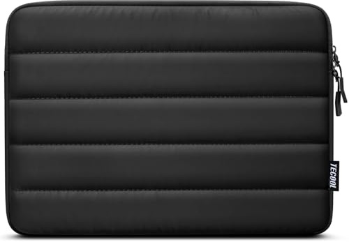 TECOOL 13,3 Zoll Laptop Tasche Hülle für MacBook Neo/Air 13, Schwarz | Notebook Tasche für MacBook Air 13 13.6 M5 M4 M3 M2 2026-2010, MacBook Pro 14/13 M5-M1 2026-2012 Spritzfeste Schutzhülle