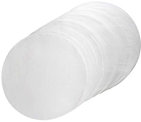 PRETYZOOM Papier Barbecue Rond Antiadhésif Ø30 Cm, Papier Sulfurisé Cuisson Résistante, 50 Feuilles Pour Barbecue, Four Et Pâtisserie, Fournitures La Cuisine Pratique