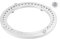 Plato Giratorio Mesa Silenciosa 40cm,Grande Plataforma Giratoria,Placa Giratoria con Rodamiento,Base Giratoria de Aluminio para Restaurante TV Tartas Fotografia Monitor