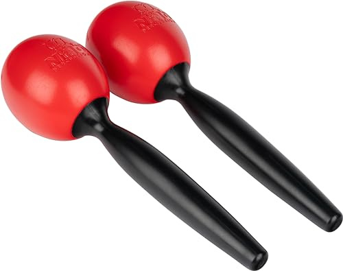 NINO Percussion Molded ABS Maracas - Red