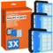 Supply Guy 3 Filtri compatibile con Philips PowerPro Active/Power Pro Compact/Power Pro City ricambi per aspirapolvere 3000 Series 5000 Series aspirapolvere FC9331/09 FC9332/09 FC8010/02