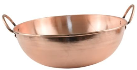 JISADER En Cuivre, Ustensiles de Cuisine En Cuivre, élégante, En Cuivre pour Fêtes, Restaurant, 32CM