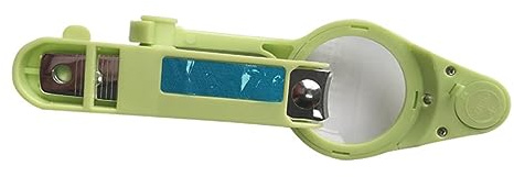 ANDRESLAD Tagliaunghie Per Bambini Con Luce e Lente D'ingrandimento, Forbici Per Unghie Leggere in Metallo Antiruggine, Adatte Per Bambini e Adulti, Protezione Igienica