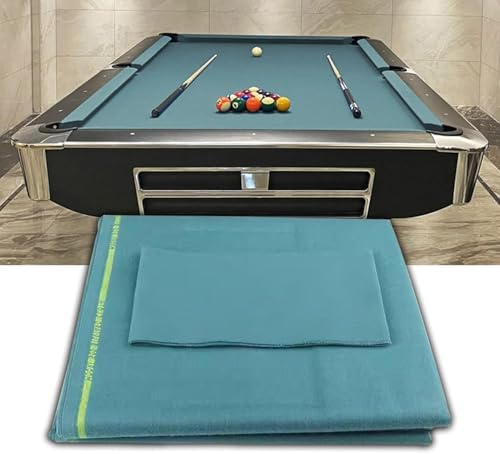 Poolbillard Tuch Billiard Cloth 9ft Billardstoff Billardtuch Für Profis Vorgeschnittener Billardtisch Filz Snooker Billiard Tisch Langlebige Filztuch Turniere Billiard Teppich Reparaturset(Stil 1)