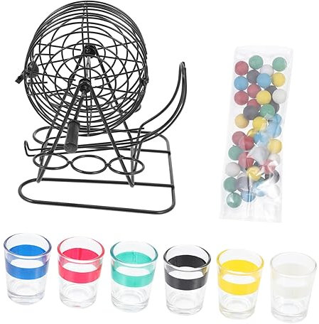 YARNOW Tisch Maschine Desktop Bingo Spiele Spielzeug Gerät Für Familie Bars Partys Kreative Fähigkeiten