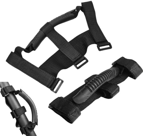 NXPpiULeh 2 PCS Universal Scooter Carry Strap Heavy-Duty Nylon Handles for Electric Scooter Portable Transport and Basket Attachment Adjustable Hand Carry Strap Extender