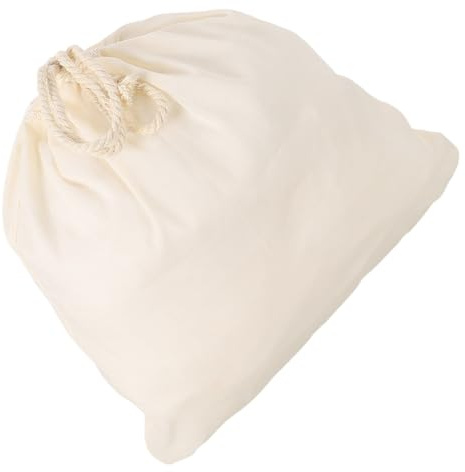 UTHCLO Paquet à Lait Végétal en Coton 33X33 CM Paquet Égouttoir Réutilisable pour Filtration Étamine à Jus et Café pour Yaourt Lait de Noix et Infusions Usage la Cuisine Écologique