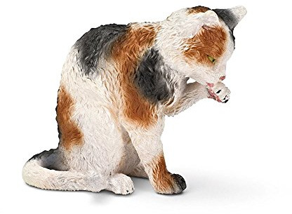 Schleich 13675 - Katze, putzend