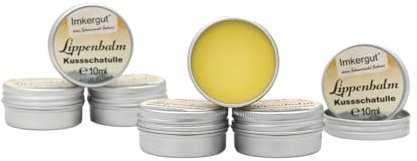 Cera d'api cura delle labbra, balsamo per labbra nutre e protegge le labbra, barattolo da 10 ml, prodotto per apicoltori