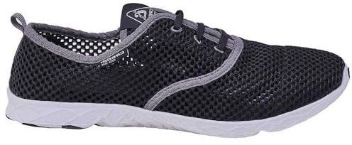 Cressi Aqua, Scarpette Multisport per Spiaggia e Sport Acquatici Unisex Adulto Nero/Grigio, 36