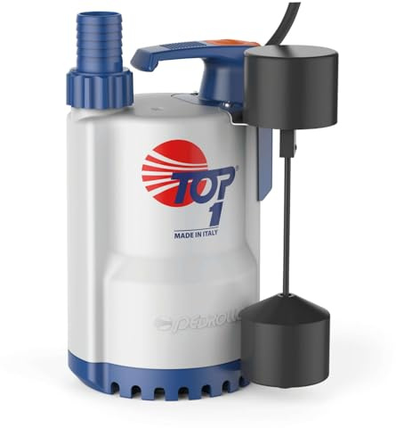 Pompe De Relevage 220v Pedrollo Top 1 Gm Eau De Pluie Flotteur Vertical 4.8 M3/h 0.25 Kw