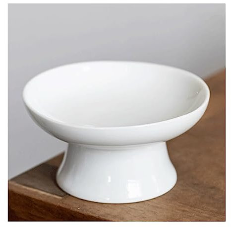 Würzteller Kleiner Gebäckteller aus Keramik, hoher Teeteller, Dessertschalen mit Fuß, for Vorspeisen, Kartoffelchips, Früchte, Desserts, Snacks, Keramiktablett. Soßenteller aus Keramik ( Color : B )