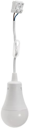 ChiliTec Baustellenlampe 3 Stück 15cm Kabel 12W 1130lm 4000K | Maler Renovier Lampe, Mit Kabelanschluss, Neutralweiß