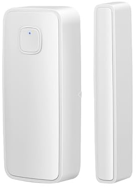 ZONADAH WiFi Smart Magnetischer Türsensor APP-Steuerung Tür Fensteröffnung Sicherheitsalarmsensor Magnetschalter-Detektor