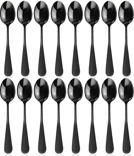 Demitasse Espresso Spoons, 4.9 Inches Stainless Steel Mini Coffee Spoon Small Spoons for Dessert