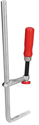 Woodworking Clamps Adjustable Aluminum Bar Clamps with Poplar Handle for Wood Clamping Metalworking Welding DIY Crafts 300mm x 60mm