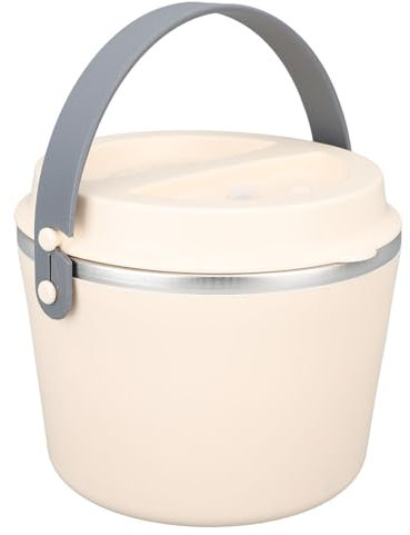 Lunch Box Elettrico per Auto, Scaldavivande da 1,2 Litri Lunch Box in Acciaio Inossidabile 304 di Grande capacità Riscaldamento Rapido Portatile per Lavoro (Genericyxz4a1i08d-12)