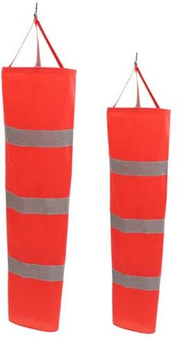 KONTONTY Manche À Air Pratique en Tissu Oxford Drapeaux Dextérieur pour Indicateurs De Direction du Vent Outil Décoratif