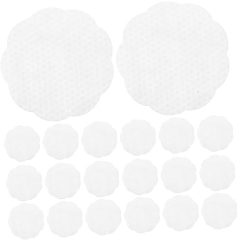 minkissy 100 Stück Sanfte Dicke Non Woven Tücher mit Perlstruktur für Tägliche Entfernen von Augen und Lippen Make Up für Reisen und Empfindliche Haut