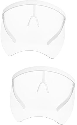 Operitacx 2 pcs Fashionable Glare Face Goggle Visor Full Coverage Sun Protection with Nonslip Design Comfortable Outdoor Use for Cycling and Outdoor Activities