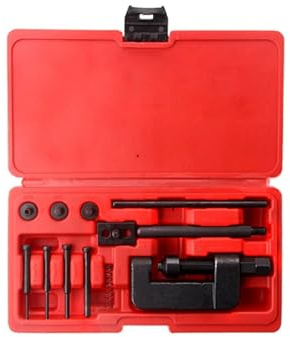 deslizador guía cadena Kit de herramientas 13 piezas para romper y remachar cadenas moto/bicicleta/quad