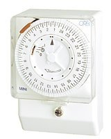 MINI D 230 V.INTERRUPTOR HORARIO ANALOGICO SIN RESERVA ESFERA 24 H 16(4) A