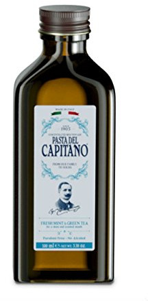 Pasta del Capitano 1905, Konzentriertes Mundwasser, Alkoholfreies tägliches Mundwasser, Verleiht ein intensives und angenehmes Sauberkeitsgefühl, 100% Made in Italy, 100 ml Flasche