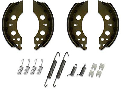 KAMPOL Automotive Jeu de Mâchoires de Frein 200x50 pour Essieu Remorque AL-KO 2050/2051, Kit Complet pour Tambour de Frein de PTAC 1050 kg à 1500 kg, Fabriqué en Pologne