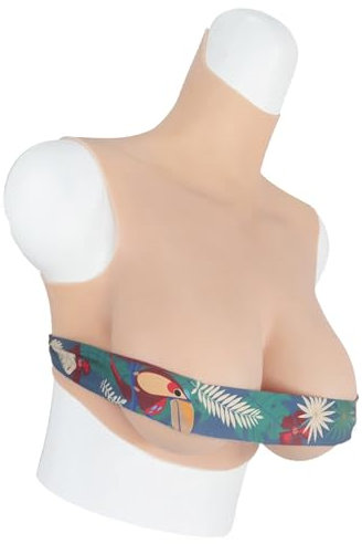 Plaque De Poitrine en Silicone Mastectomie Faux Seins ProthèSe Crossdresser Forme De Sein De Remplissage De Gel De Silicone pour Le Cosplay Transgenre,Color 3,C`Cup