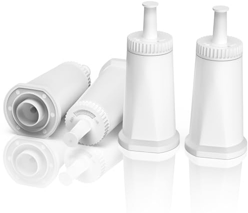 4er Pack Wasserfilter für Sage Kaffeemaschinen, kompatibel mit Sage Espressomaschinen BES810,SES870,SES875,SES876,SES878,SES880,SES881,SES882,SES920,SES980,SES985,SES990,SES450,SES500 (4er Pack)