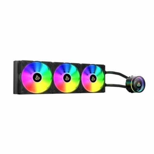 Forgeon Azoth 360 ARGB, Refrigeracion liquida 360mm, Kit AIO CPU, RGB direccionable, Compatible Intel AMD, Alto rendimiento gaming