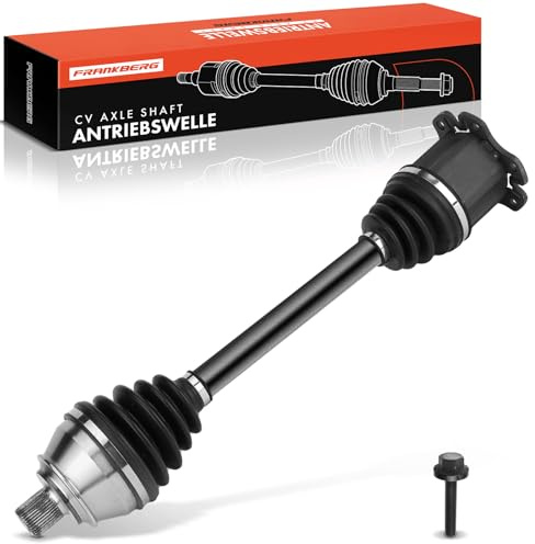 Frankberg Antriebswelle Achswelle Automatikgetriebe 4F0407271CX | ohne ABS-Ring, Vorderachse, Links; Kompatibel mit A6 4F2, A6 Avant 4F5