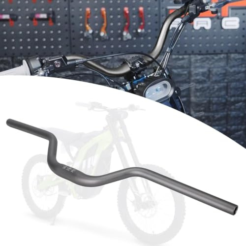 High Rise Handlebars for Surron,7/8 22mm Handle Bars Titanium | Motorcycle Handlebar,for Surron Talaria Sting MX3/R MX4 Talaria XXX E-Ride Pro SR S SS 2.0 3.0 Bicycle Dirt Bike Motocross
