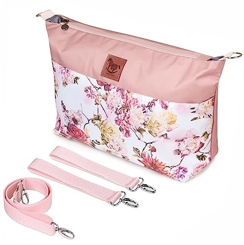 Pepi Kinderwagen Organizer – Wasserdichte Buggy Tasche, Multifunktionale Aufbewahrungstasche für Kinderwagen Zubehör, Wickeltasche