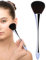 Pinceau à poudre fixatrice, pinceau à blush | Pinceau de maquillage en poudre mince portable - Pinceaux à ongles et cosmétiques, outil de maquillage pour le visage pour un contour et une définition im