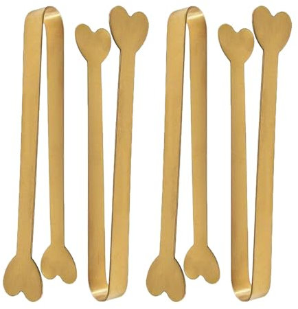 Pinze Per Il Ghiaccio - Pinza Per Ghiaccio | Per Antipasti, Cubetti Di Ghiaccio, Acciaio Inossidabile Pinza Di Pane Facile,Non Slip, Cibo Da Cucina Creativo Grabber Per Caramelle