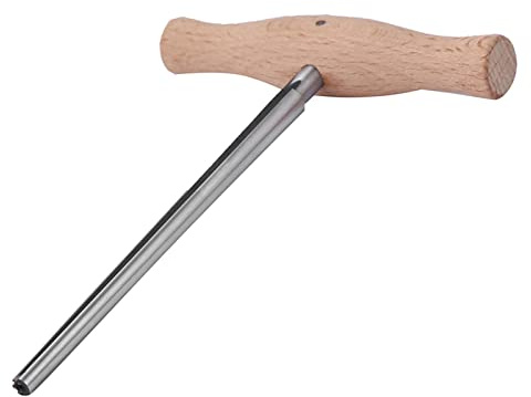Acouto Violin Peg Hole Reamer 1:30 Taper With Wood Handle for 3/4 4/4 Violins Reamer Violin Reamer Violin Peg Hole Reamer 1:30 Reamer With Wooden Handle Violin 4/3 4/4 Rep Tool or Our