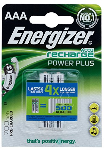 Energizer - 635177 - Pile Rechargeable Power Plus 2 HR03 850 mAh