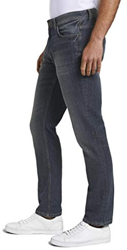 TOM TAILOR Herren Marvin Straight Jeans, 10281 - Mid Stone Wash Denim, 36/34