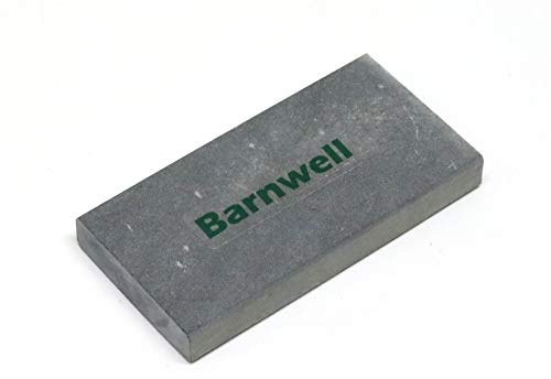 Barnwell - Piedra de afilar para lengua de dragones naturales, 10 x 5 x 1,27 cm, grado fino