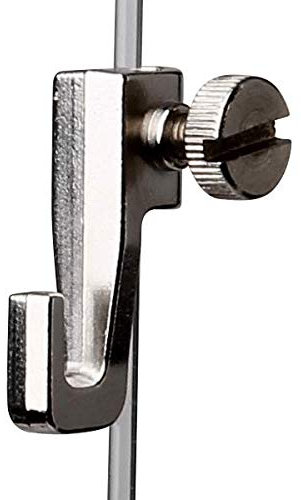 SOFT-RAIL® 5 St. Bilderhaken Mini, Silber, Zubehör Galerieschienen & Bilderschienen