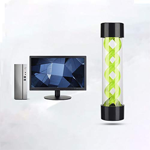 Lazmin DIY PC Water Cooling System Water Tank, Water Cooling Tank 200MM with G1/4 Thread for PC Desktop Computer Cooler Accessory(Green)