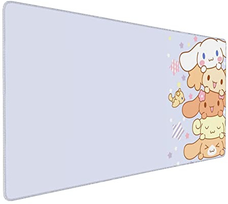 Kawaii Girly Gaming-Mauspad, langes verlängertes XXL-Mauspad, extra große Schreibtischunterlagen, Tastaturunterlage für Arbeit, Spiel, Büro, Zuhause, 80 x 40 cm